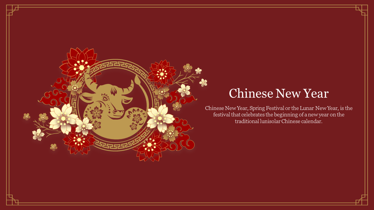 Chinese New Year 2022 PowerPoint Template and Google Slides
